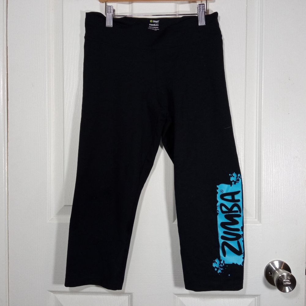 Zumba Fitness Capri Leggings Black